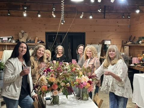 Workshop group in the studio